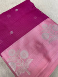 Premium Soft Organza Saree - Kanjeevaram Silk Mandir