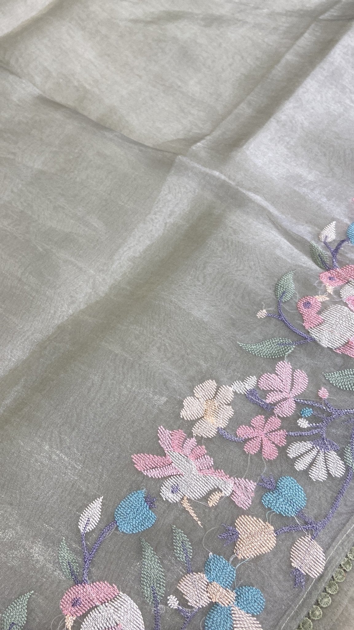 Premium Soft Organza Saree - Kanjeevaram Silk Mandir