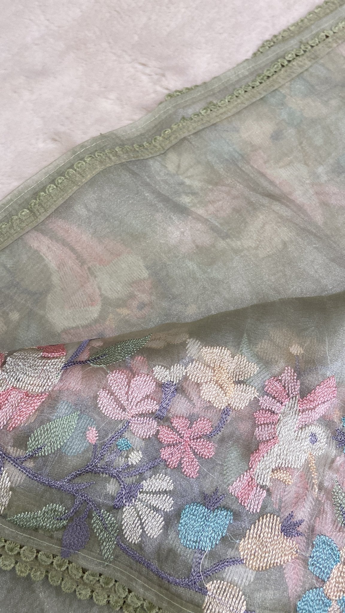 Premium Soft Organza Saree - Kanjeevaram Silk Mandir