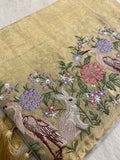 Premium Soft Tissue Organza Saree - Kanjeevaram Silk Mandir