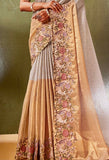 Premium Soft Tissue Organza Saree - Kanjeevaram Silk Mandir