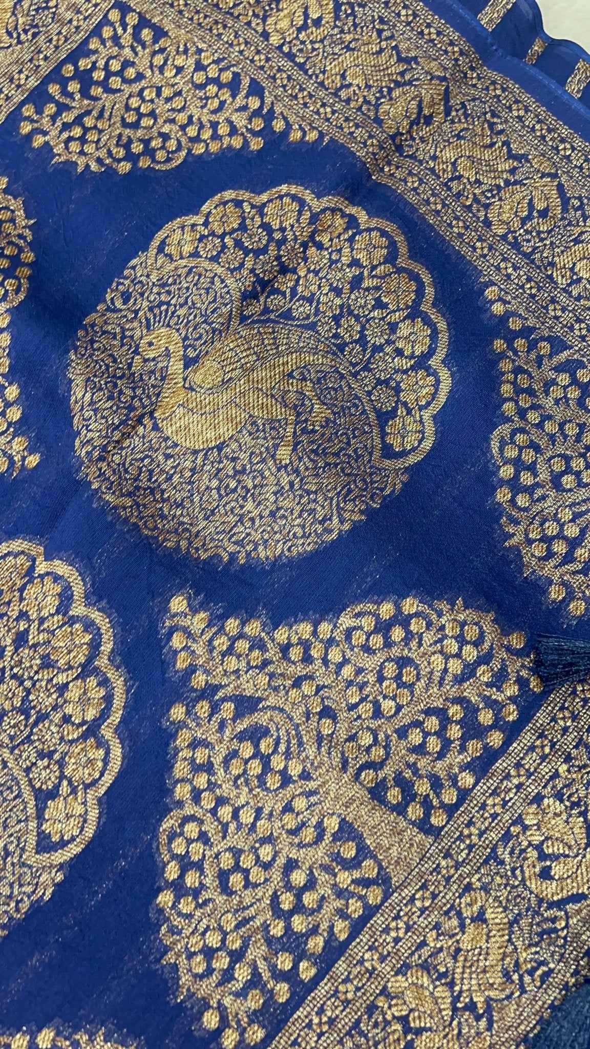 Premium Tassar Silk Saree - Kanjeevaram Silk Mandir