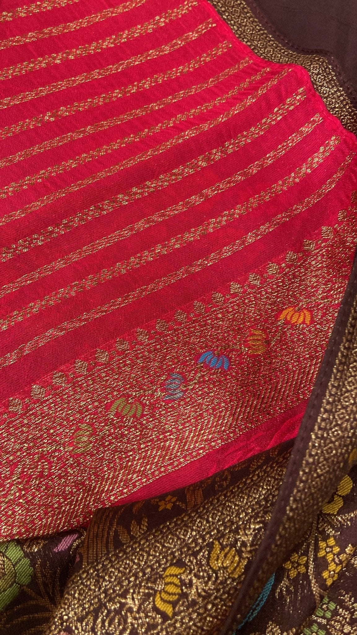 Premium Tassar Silk Saree - Kanjeevaram Silk Mandir