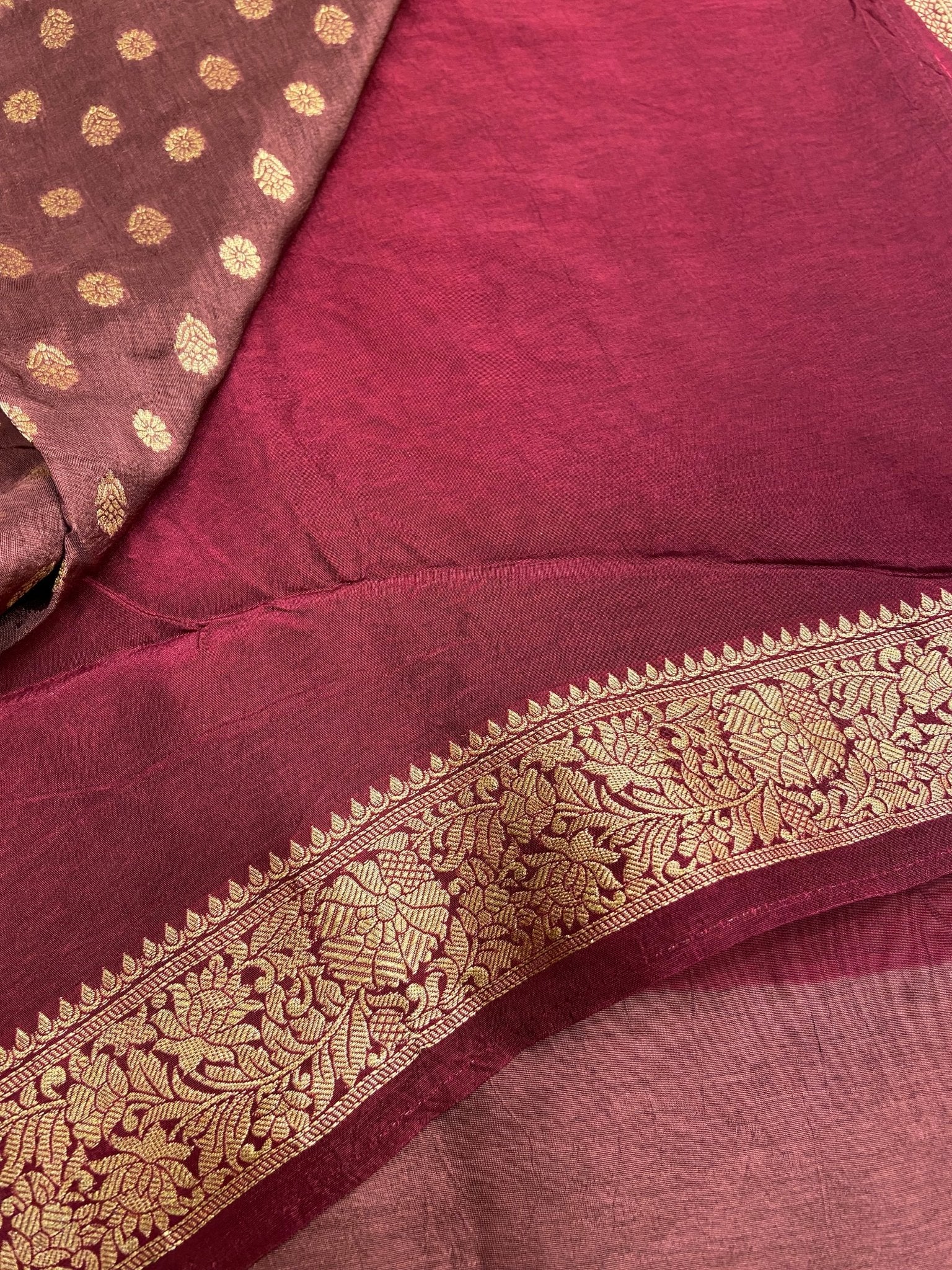 Premium Tassar Silk Saree - Kanjeevaram Silk Mandir