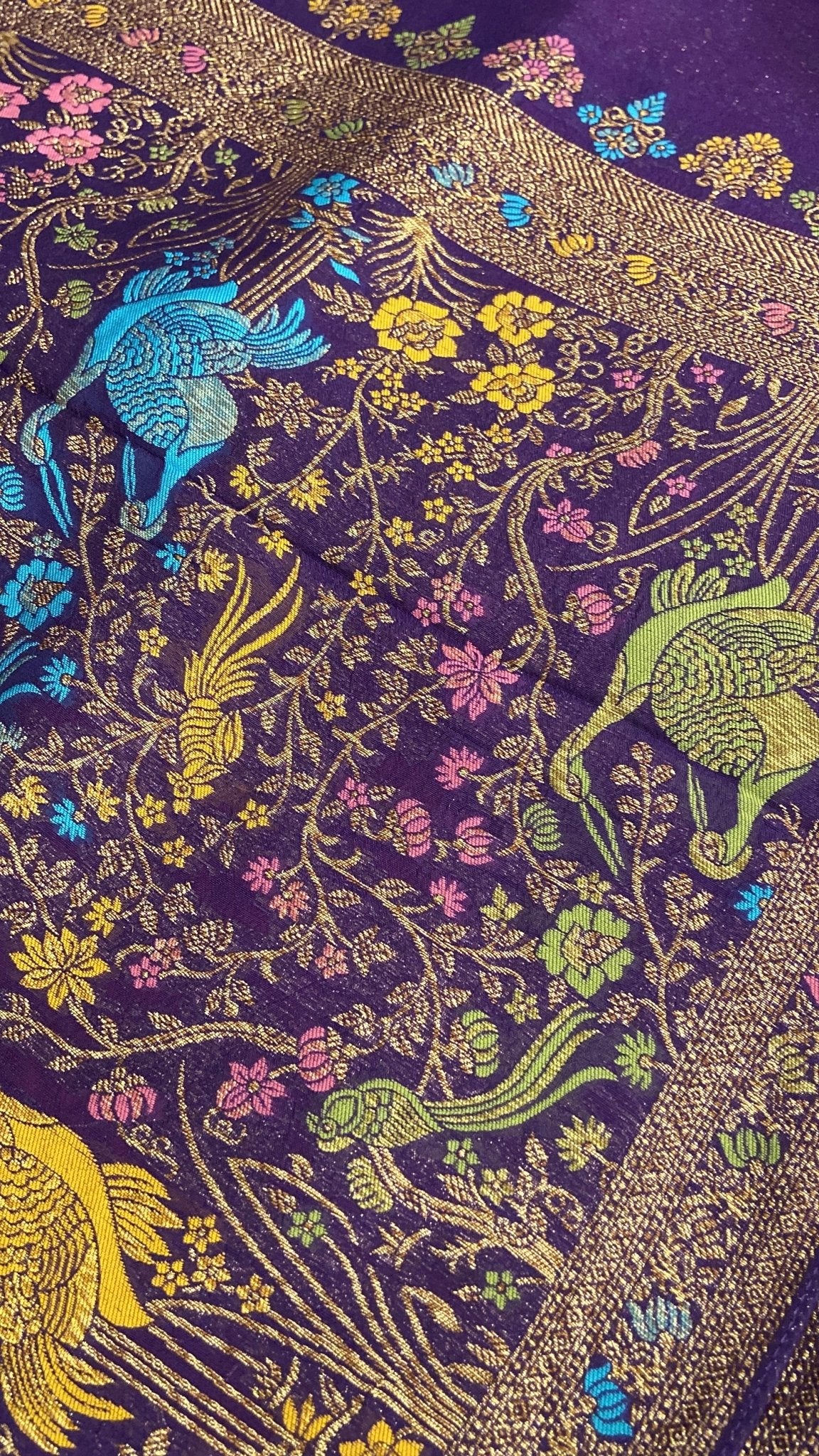 Premium Tassar Silk Saree - Kanjeevaram Silk Mandir