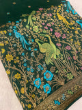 Premium Tassar Silk Saree - Kanjeevaram Silk Mandir