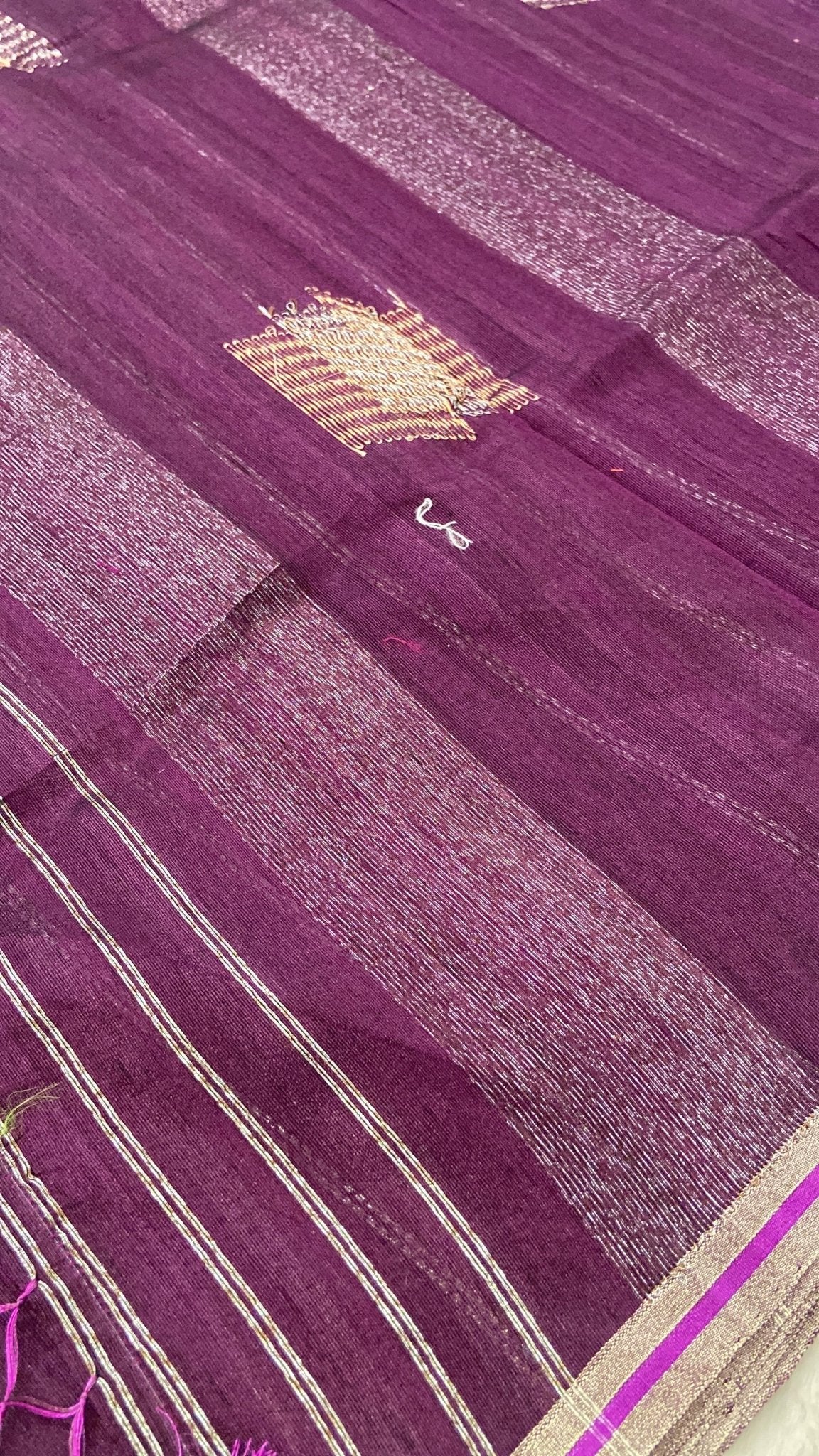 Premium Tassar Silk Saree - Kanjeevaram Silk Mandir