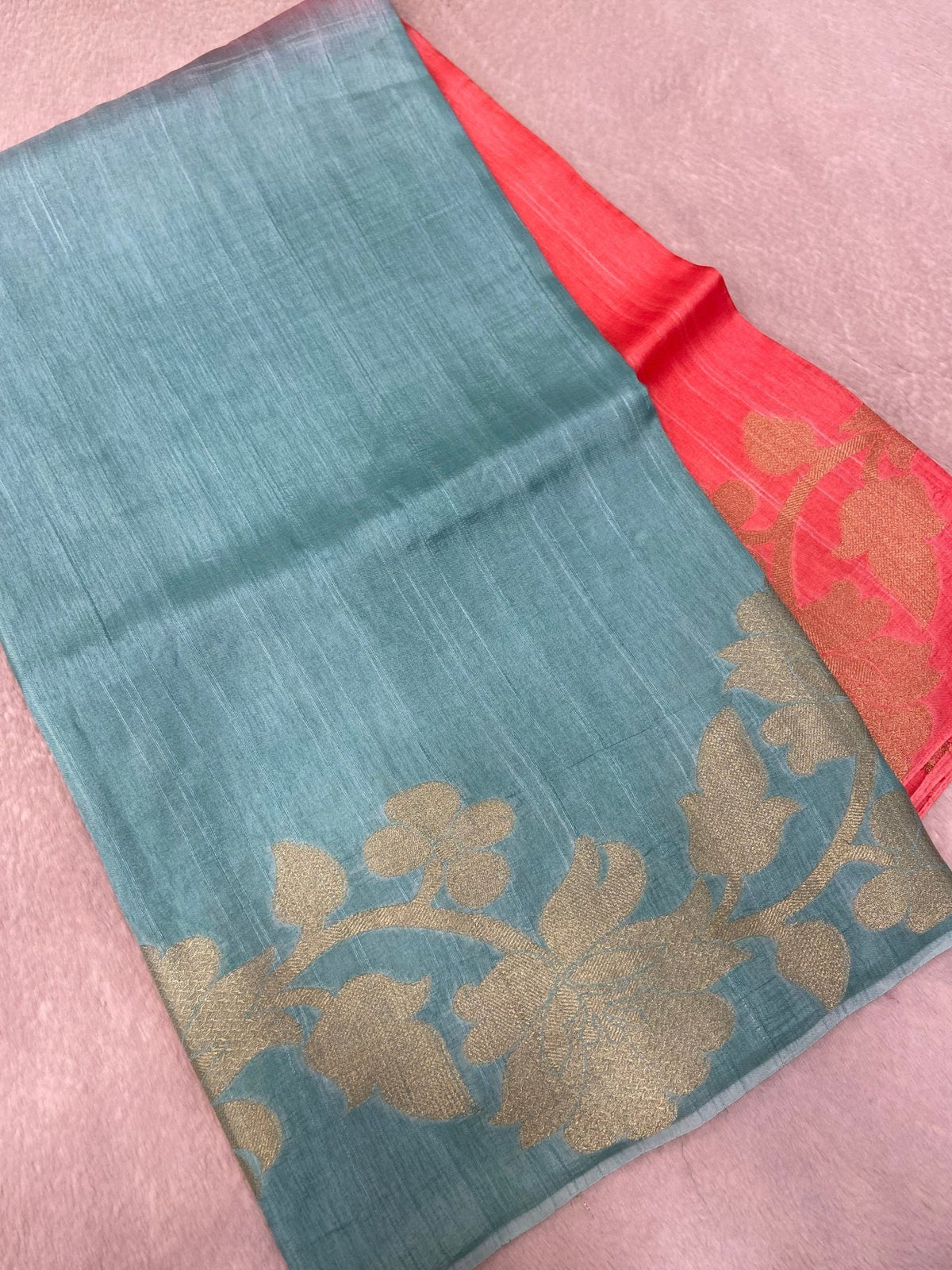 Premium Tassar Silk Saree - Kanjeevaram Silk Mandir