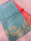 Premium Tassar Silk Saree - Kanjeevaram Silk Mandir