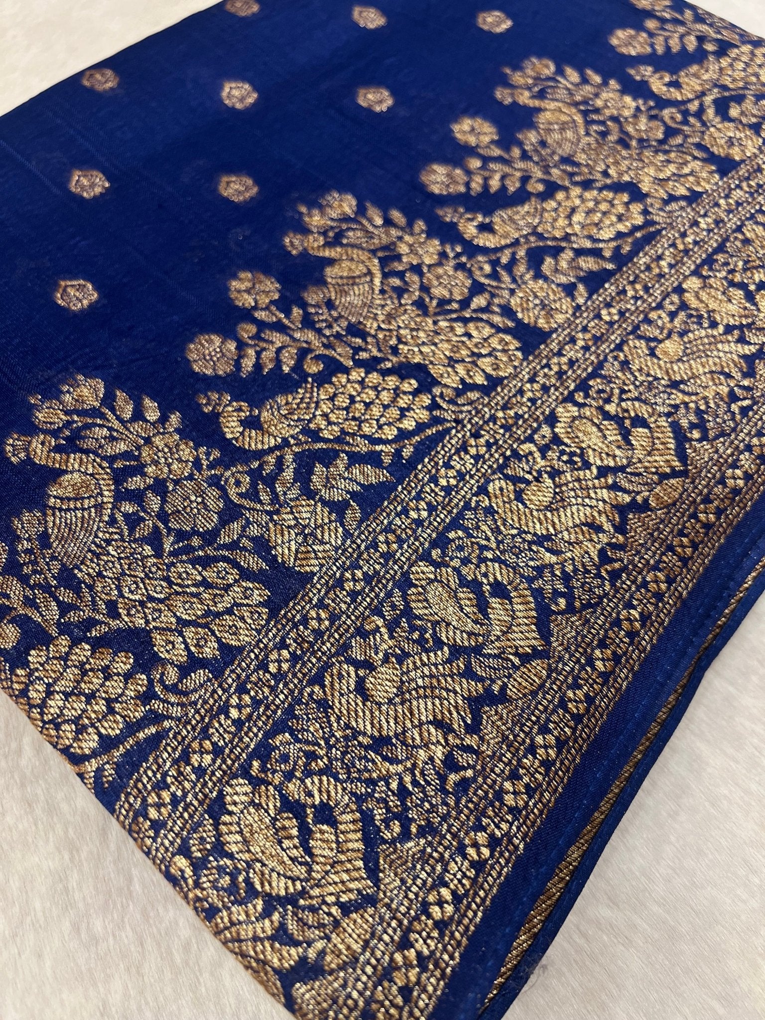Premium Tassar Silk Saree - Kanjeevaram Silk Mandir