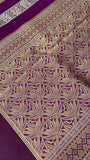 Premium Tassar Silk Saree💜 - Kanjeevaram Silk Mandir