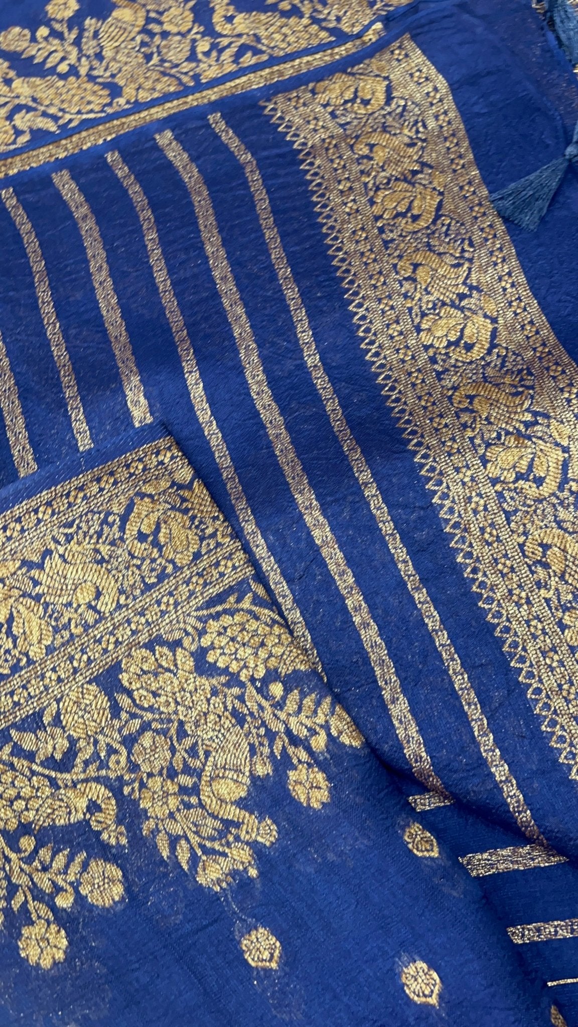 Premium Tassar Silk Saree - Kanjeevaram Silk Mandir
