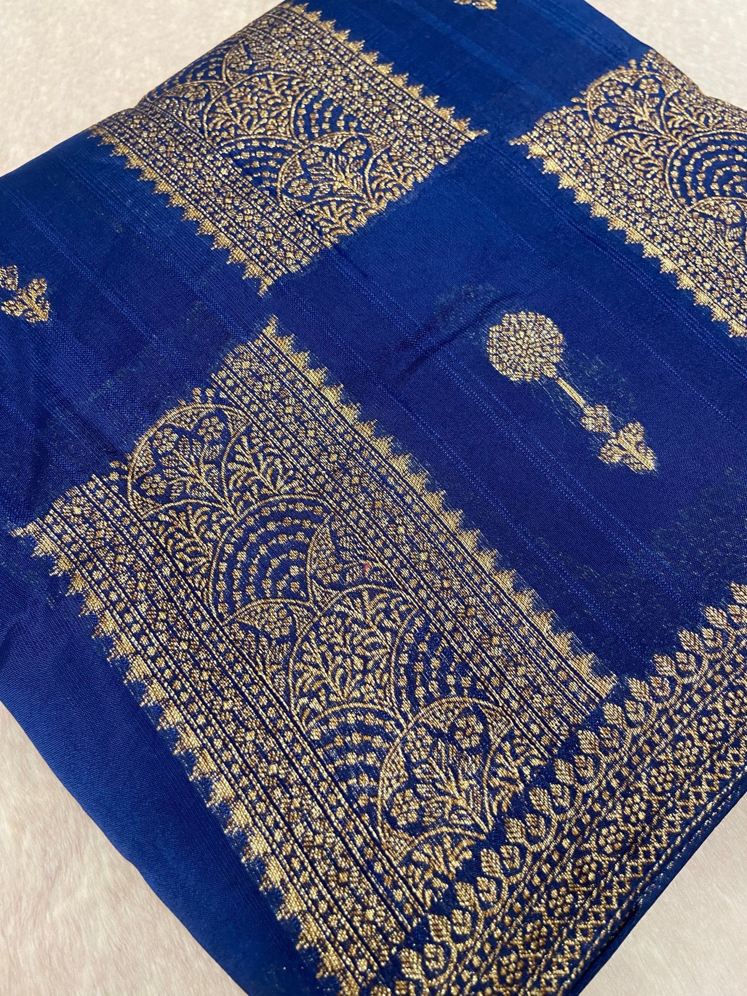 Premium Tassar Silk Saree - Kanjeevaram Silk Mandir