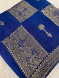 Premium Tassar Silk Saree - Kanjeevaram Silk Mandir