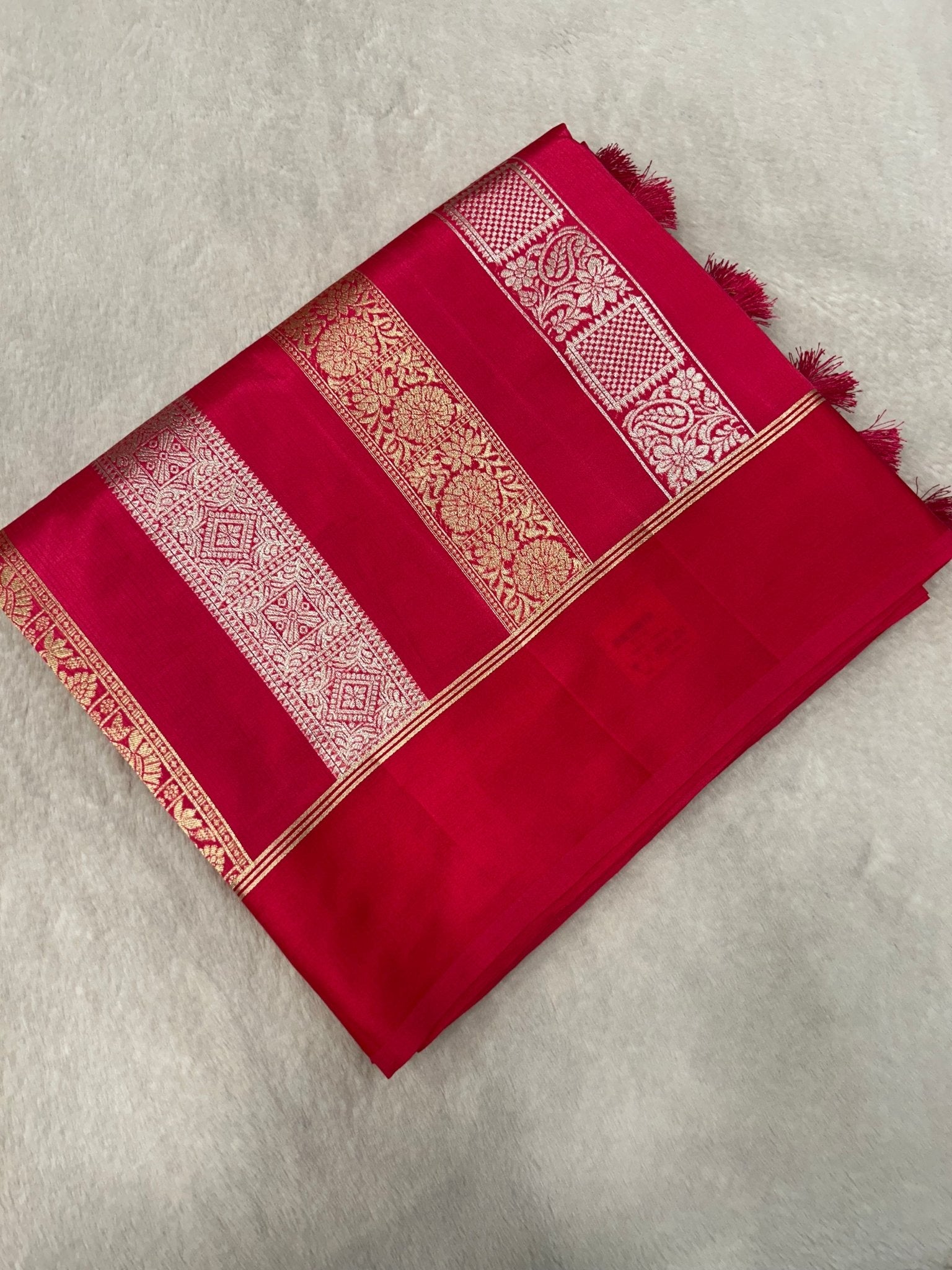 Premium Tassar Silk Saree💓 - Kanjeevaram Silk Mandir