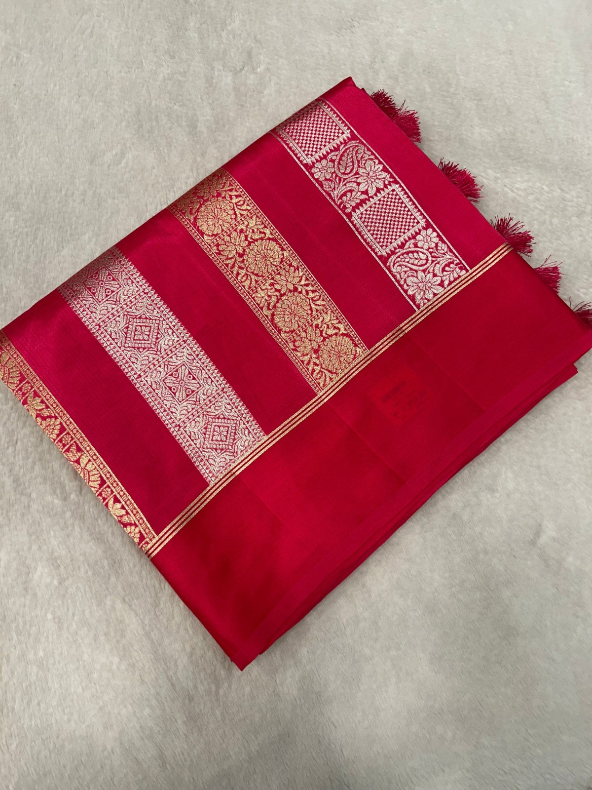 Premium Tassar Silk Saree💓 - Kanjeevaram Silk Mandir