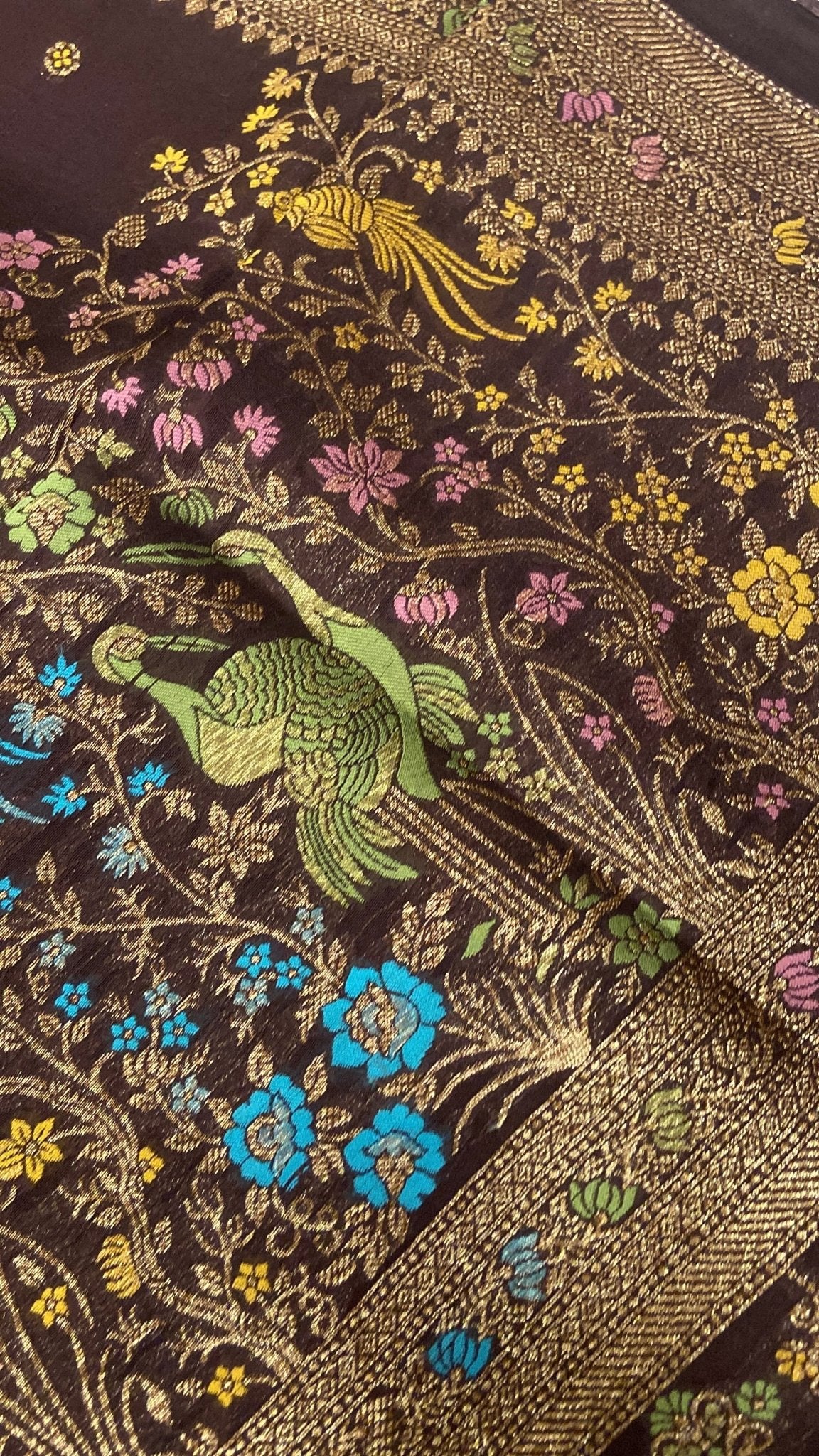 Premium Tassar Silk Saree - Kanjeevaram Silk Mandir