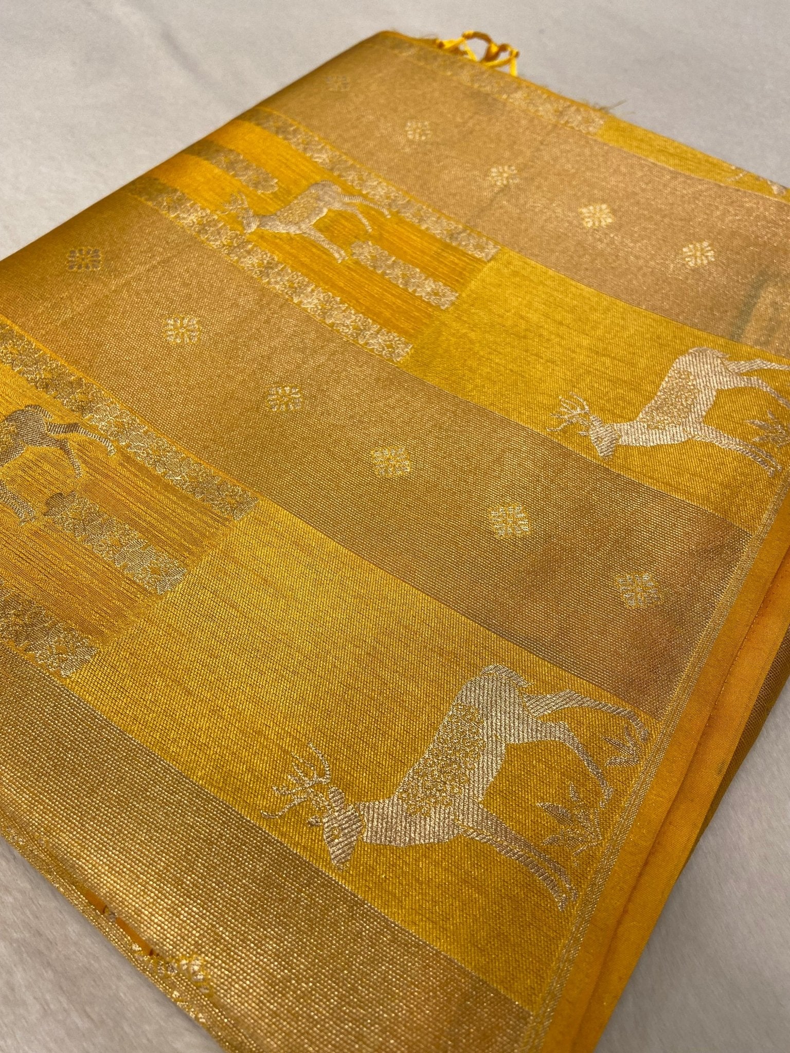 Premium Tassar Silk Saree✨ - Kanjeevaram Silk Mandir