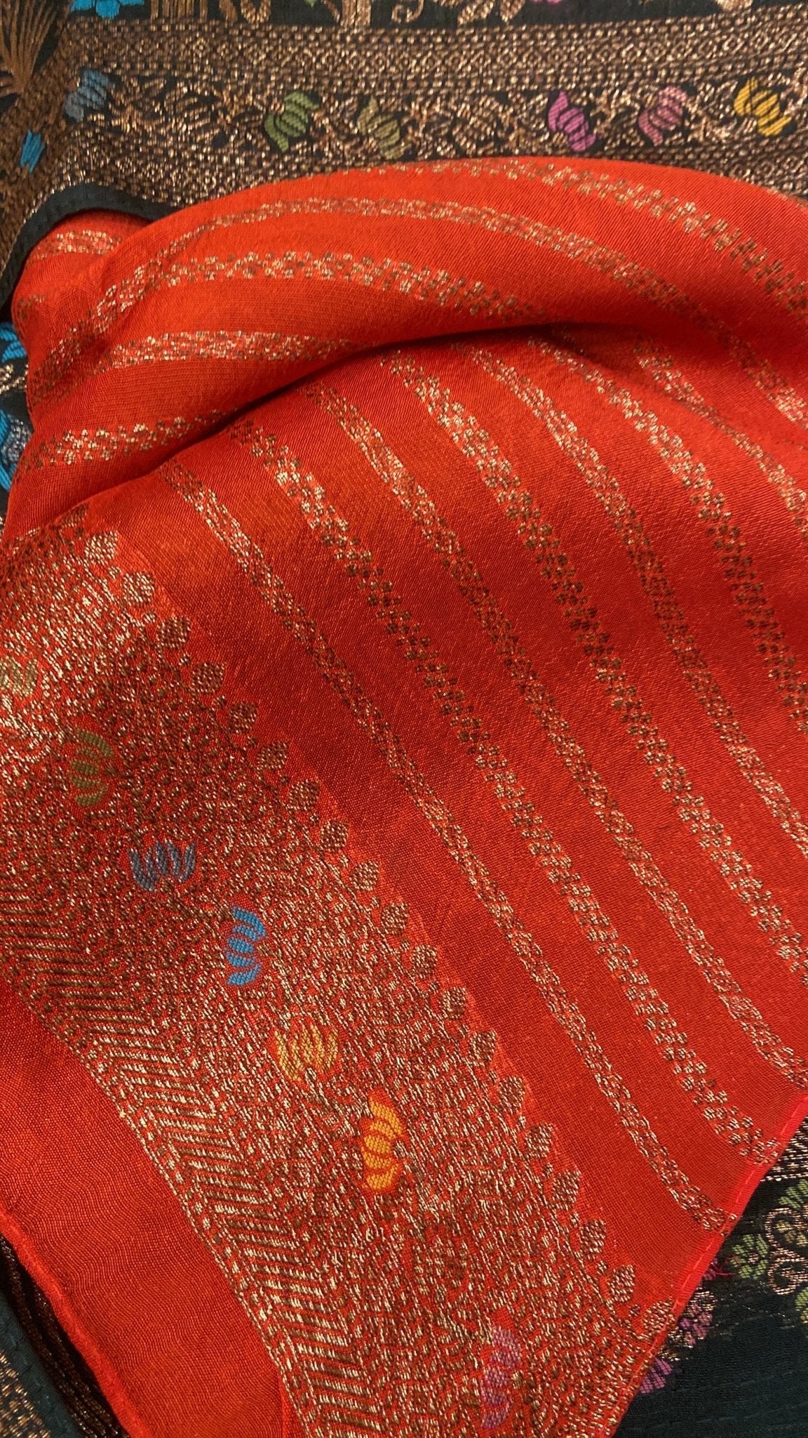 Premium Tassar Silk Saree - Kanjeevaram Silk Mandir
