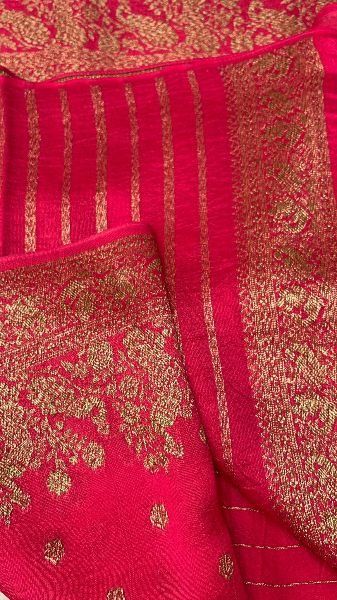 Premium Tassar Silk Saree - Kanjeevaram Silk Mandir