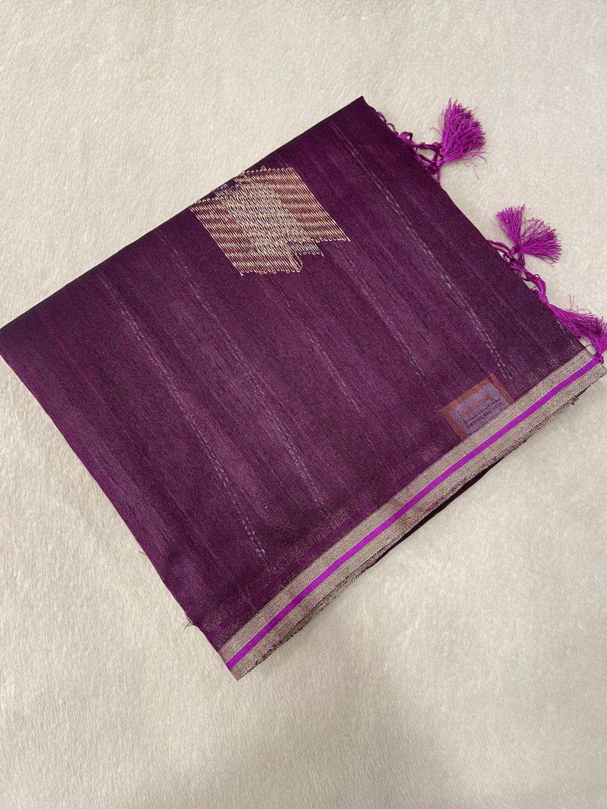 Premium Tassar Silk Saree - Kanjeevaram Silk Mandir
