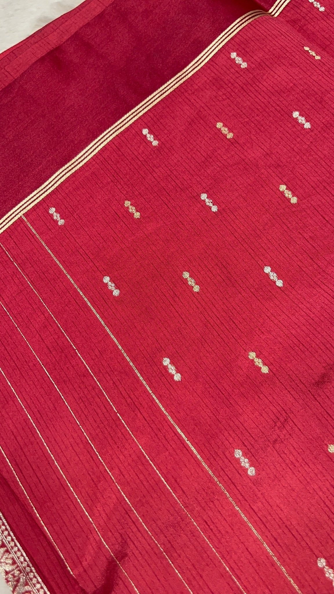 Premium Tassar Silk Saree - Kanjeevaram Silk Mandir