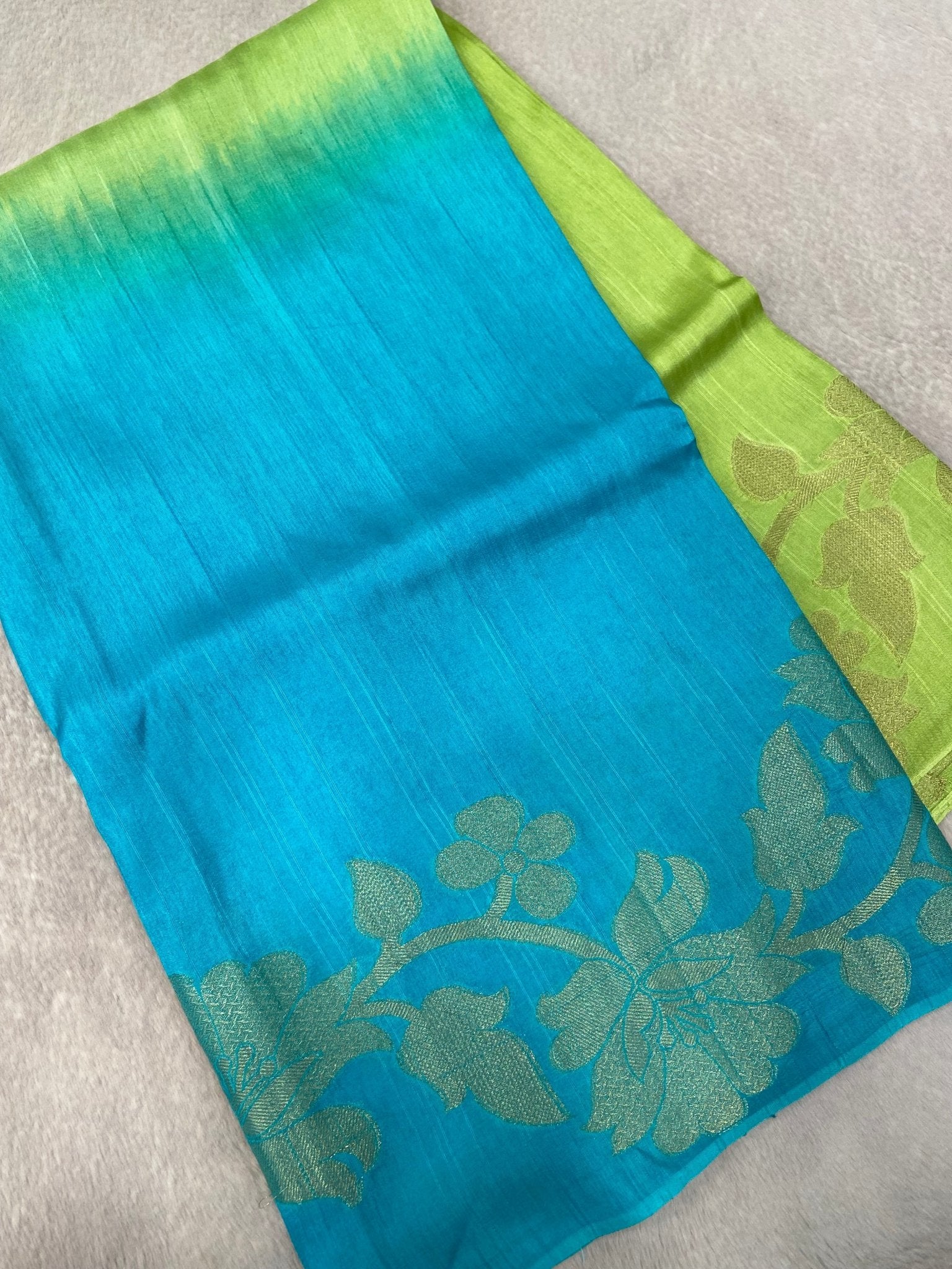 Premium Tassar Silk Saree - Kanjeevaram Silk Mandir