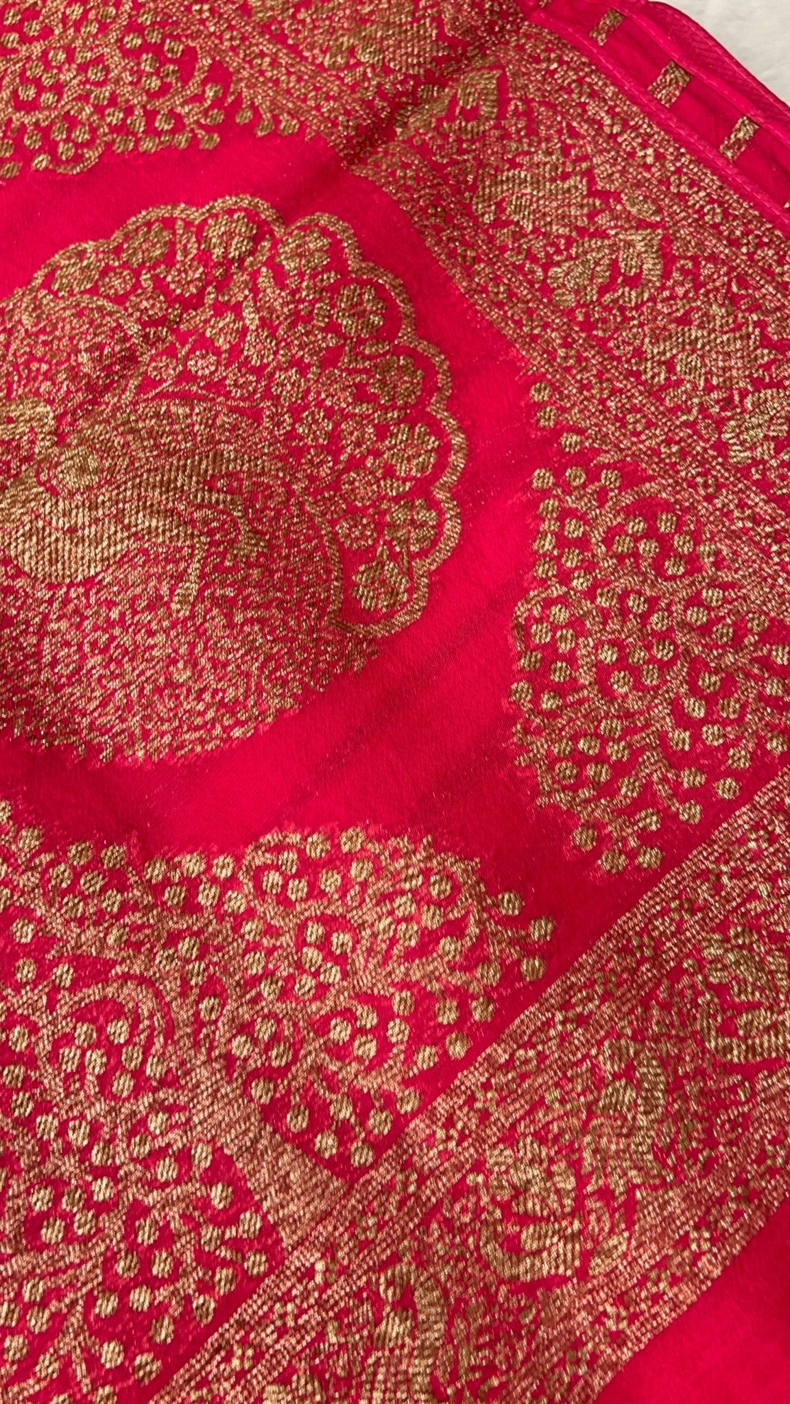 Premium Tassar Silk Saree - Kanjeevaram Silk Mandir