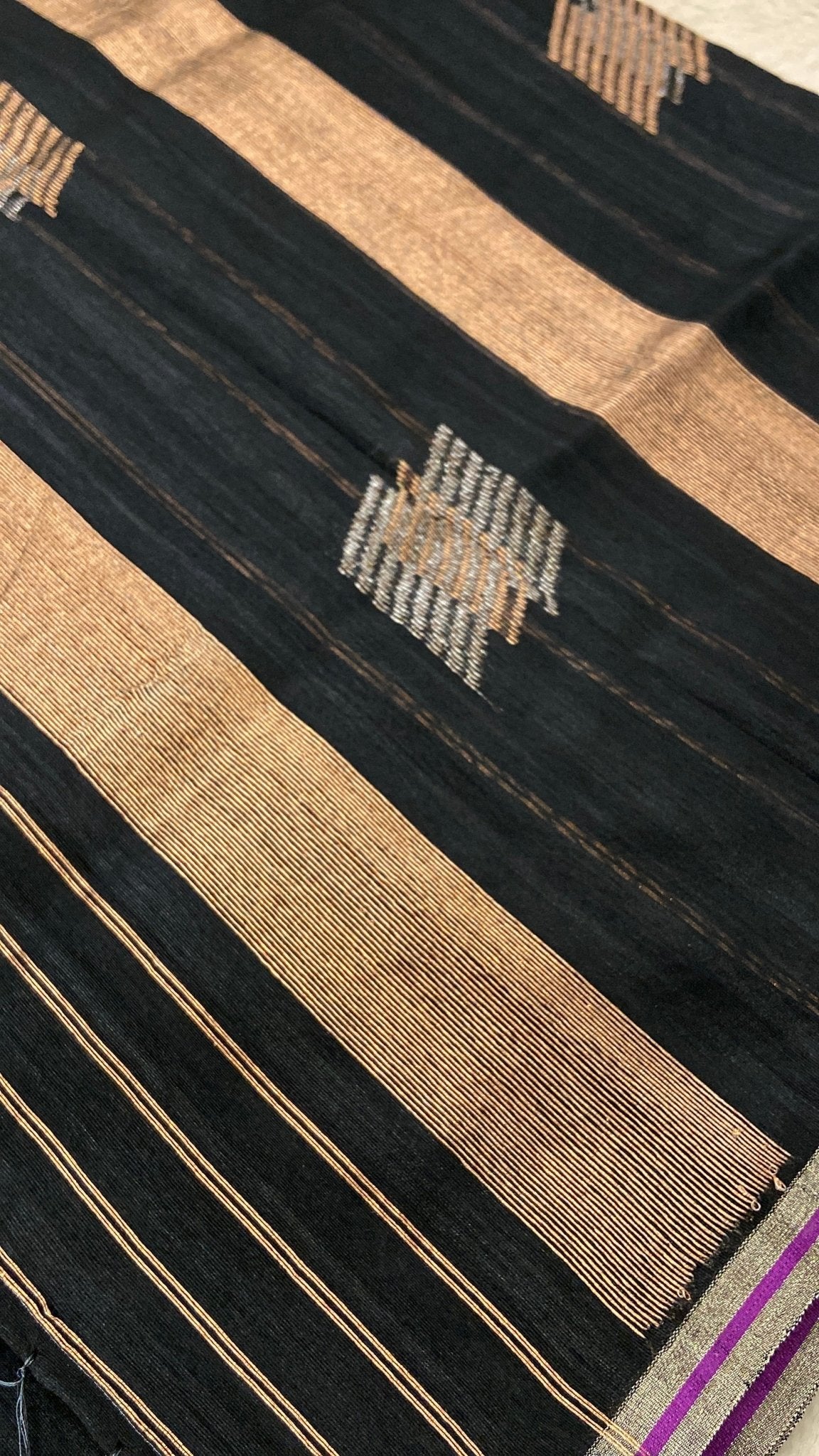 Premium Tassar Silk Saree - Kanjeevaram Silk Mandir