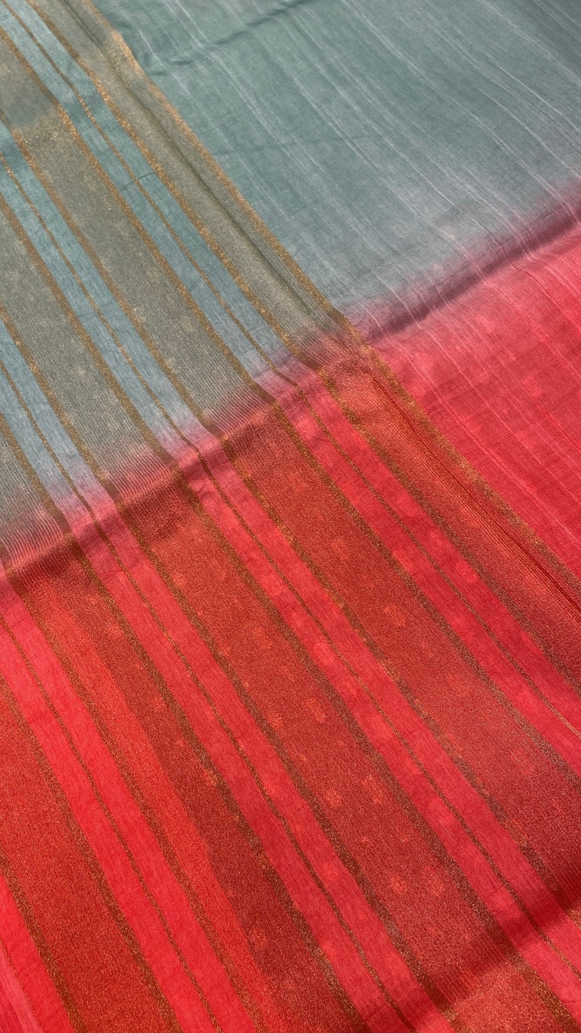 Premium Tassar Silk Saree - Kanjeevaram Silk Mandir