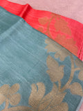 Premium Tassar Silk Saree - Kanjeevaram Silk Mandir