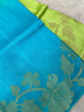 Premium Tassar Silk Saree - Kanjeevaram Silk Mandir