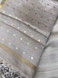 Premium Tassar With Sequins Work - Kanjeevaram Silk Mandir