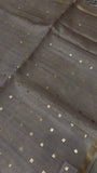 Premium Tassar With Sequins Work - Kanjeevaram Silk Mandir