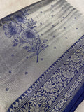 Premium Tissue Crepe Silk Saree - Kanjeevaram Silk Mandir