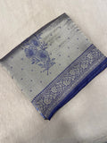 Premium Tissue Crepe Silk Saree - Kanjeevaram Silk Mandir