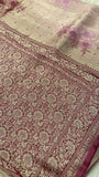 Premium Tissue Crepe Silk Saree - Kanjeevaram Silk Mandir