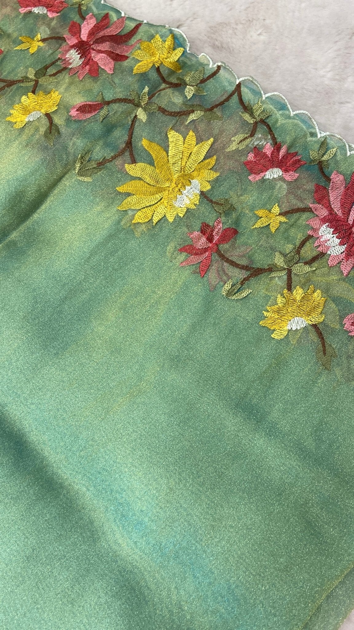 Premium tissue organza saree✨ - Kanjeevaram Silk Mandir