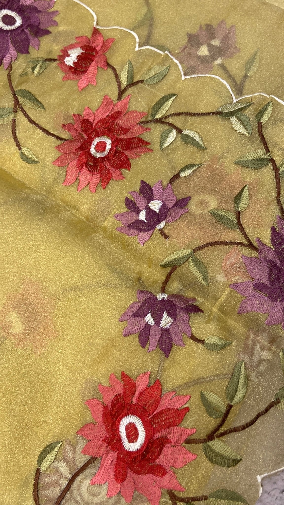 Premium tissue organza saree🌸 - Kanjeevaram Silk Mandir