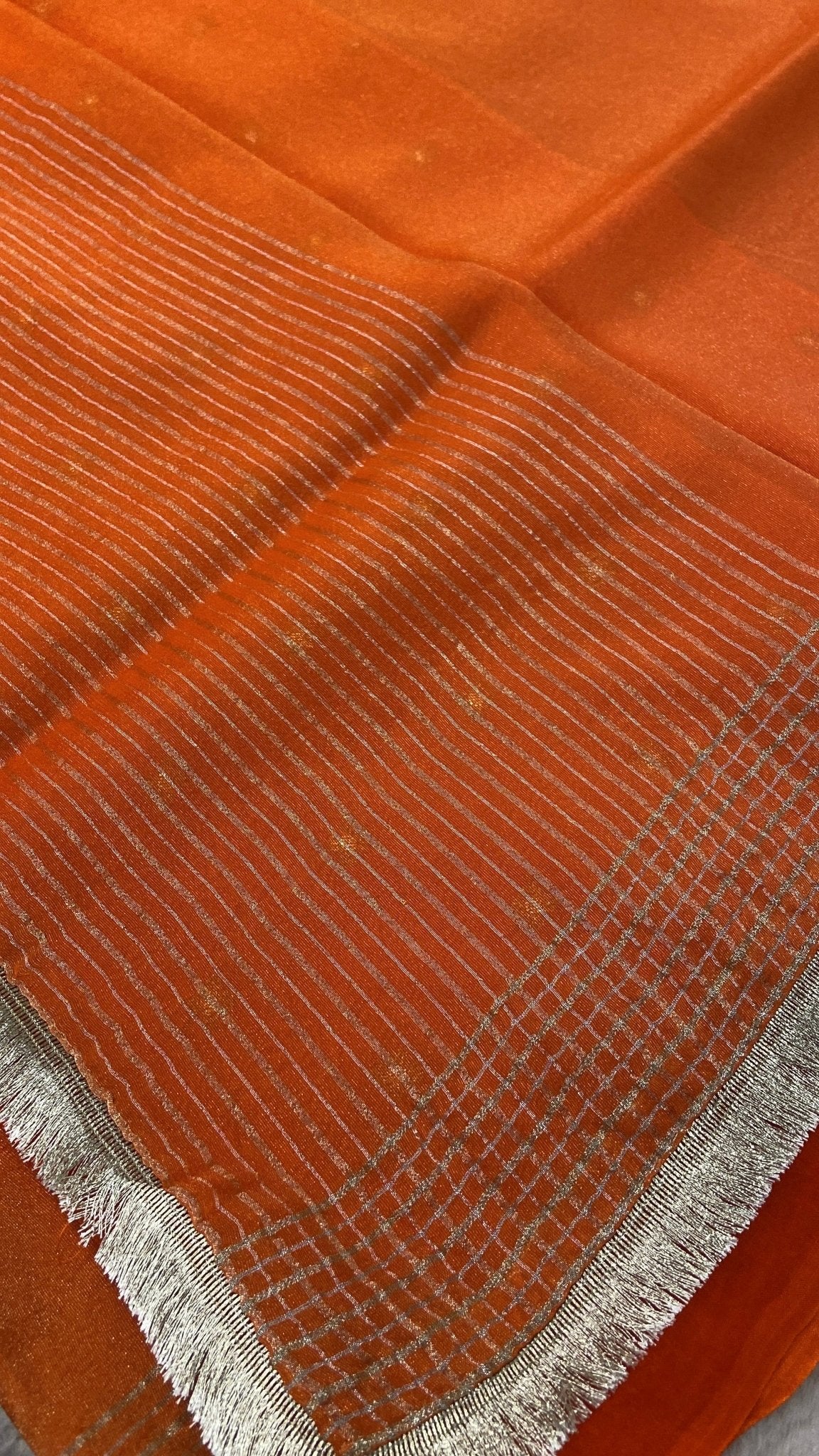 Premium Tissue Organza Saree - Kanjeevaram Silk Mandir