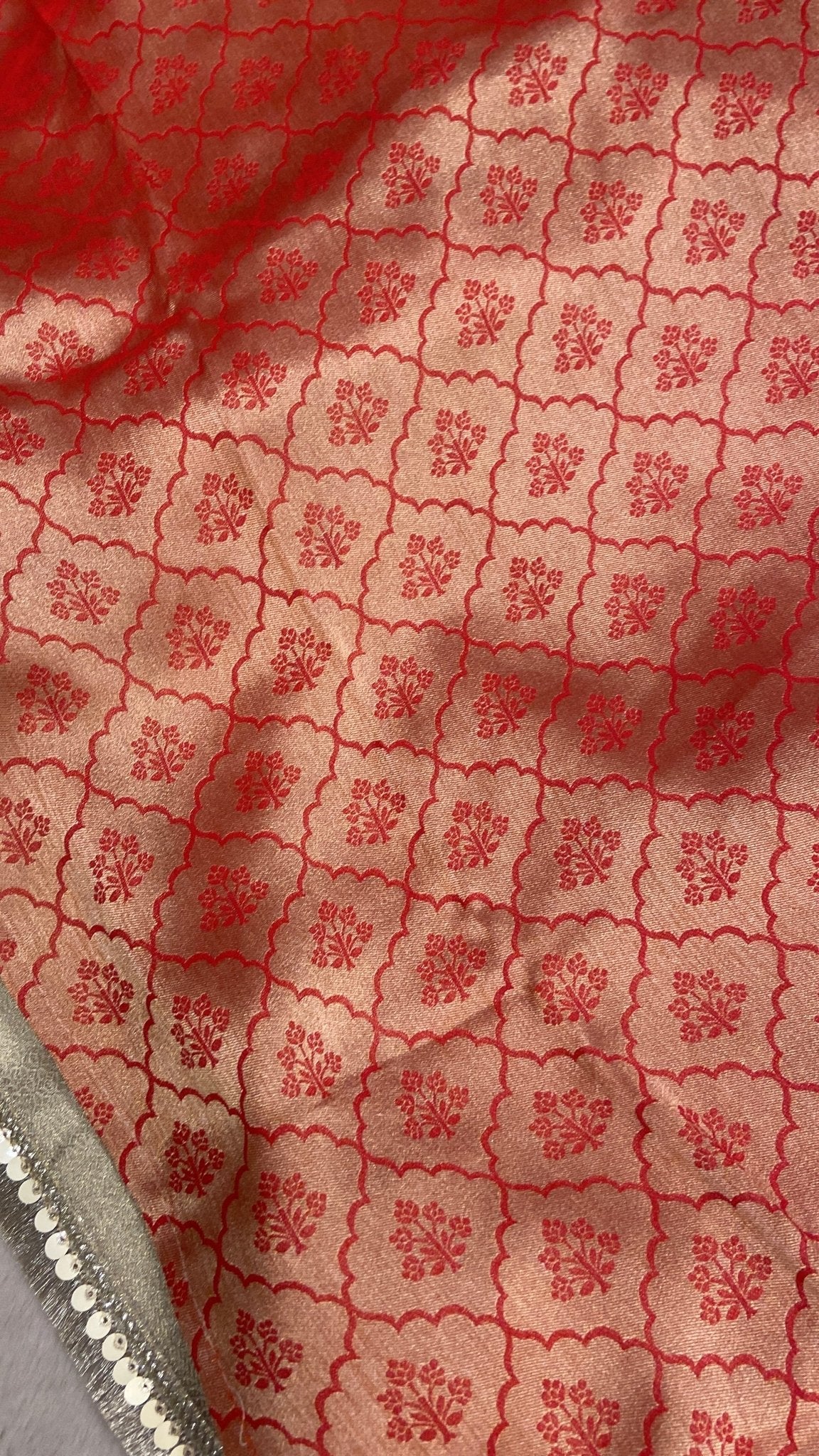 Premium Tissue Organza Saree - Kanjeevaram Silk Mandir