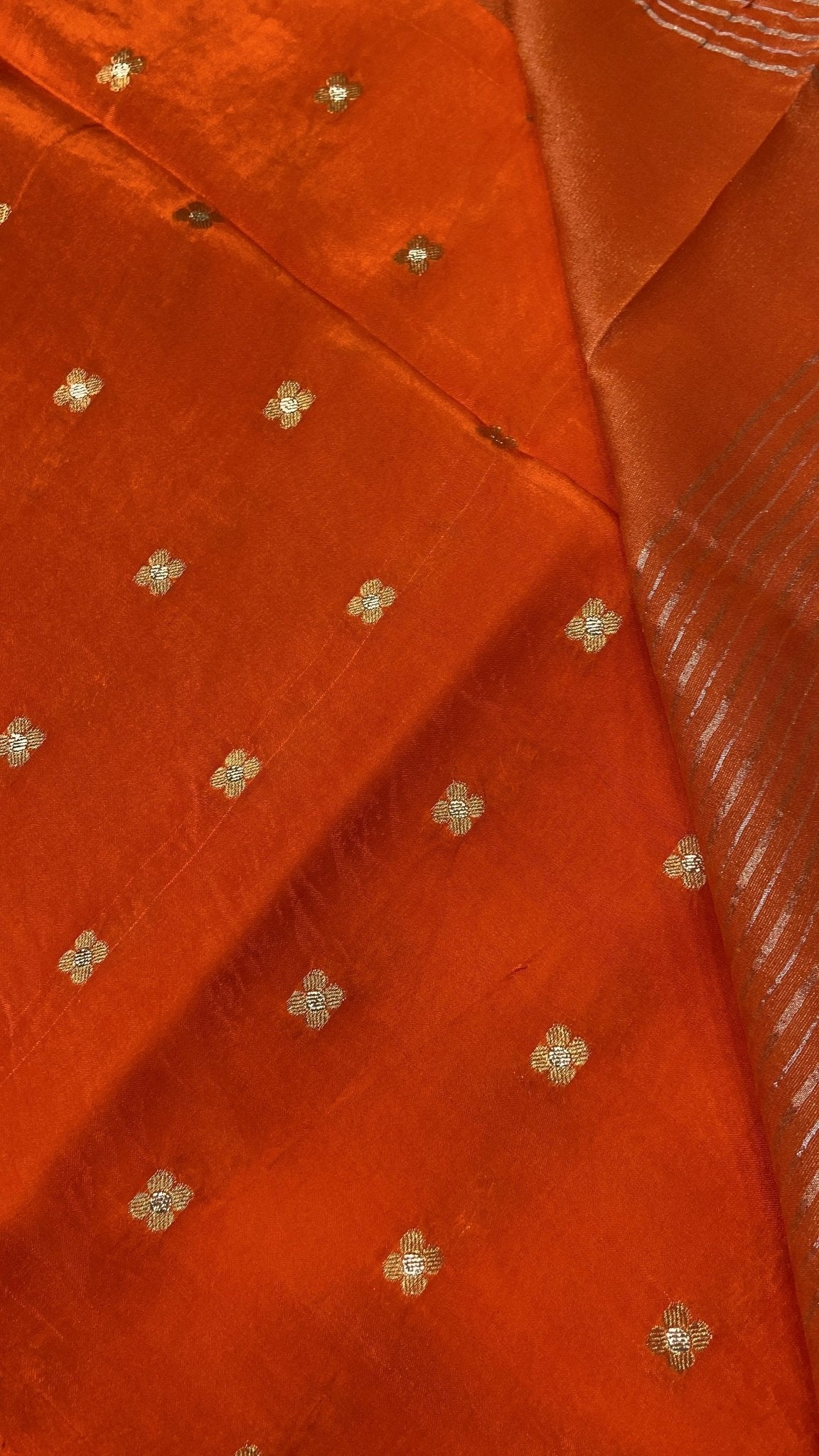 Premium Tissue Organza Saree - Kanjeevaram Silk Mandir