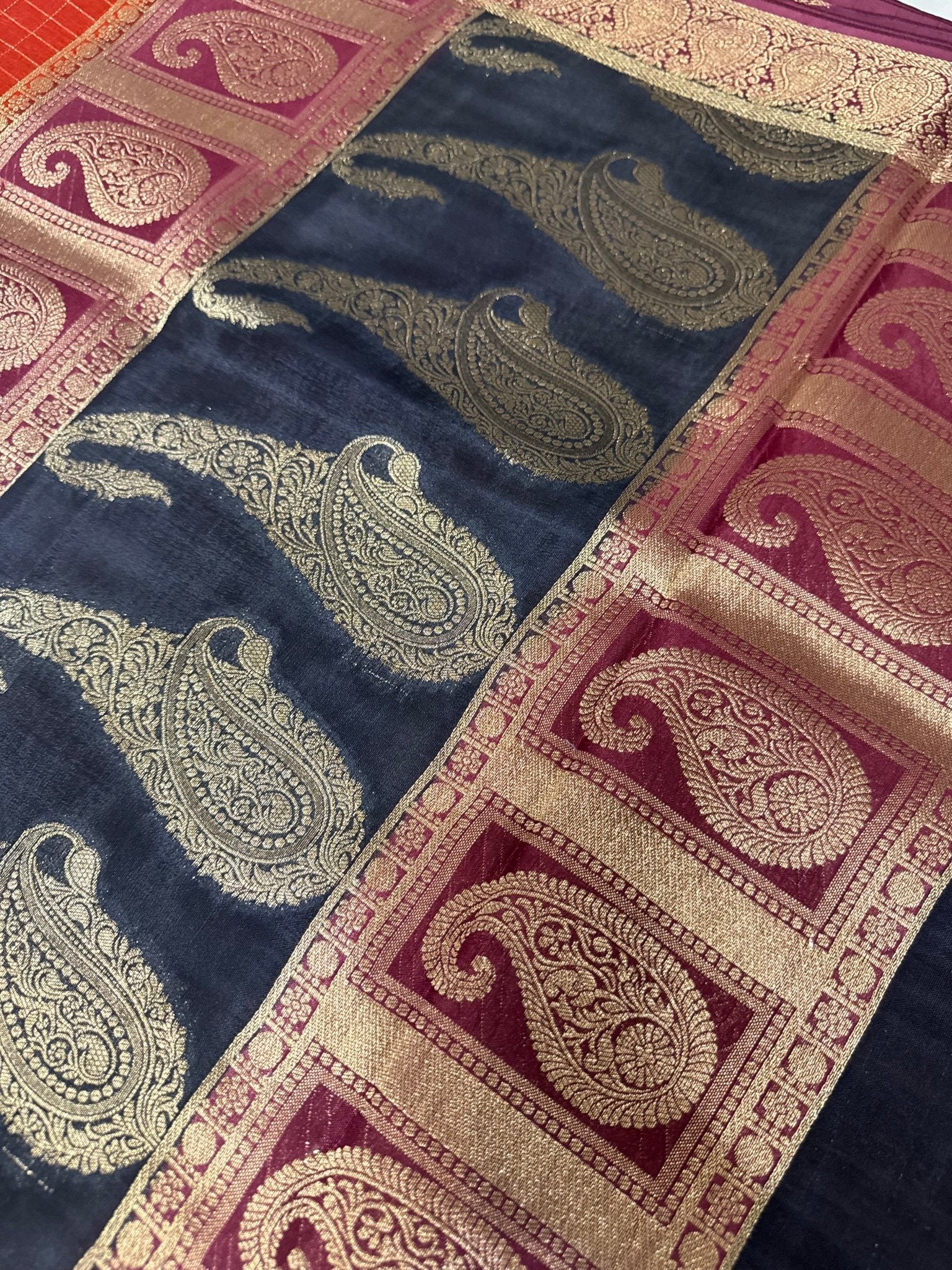 Premium viscose 3d design crepe silk saree - Kanjeevaram Silk Mandir