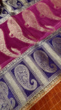 Premium viscose 3d design crepe silk saree - Kanjeevaram Silk Mandir