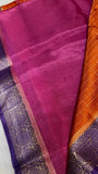 Premium viscose 3d design crepe silk saree - Kanjeevaram Silk Mandir