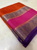 Premium viscose 3d design crepe silk saree - Kanjeevaram Silk Mandir