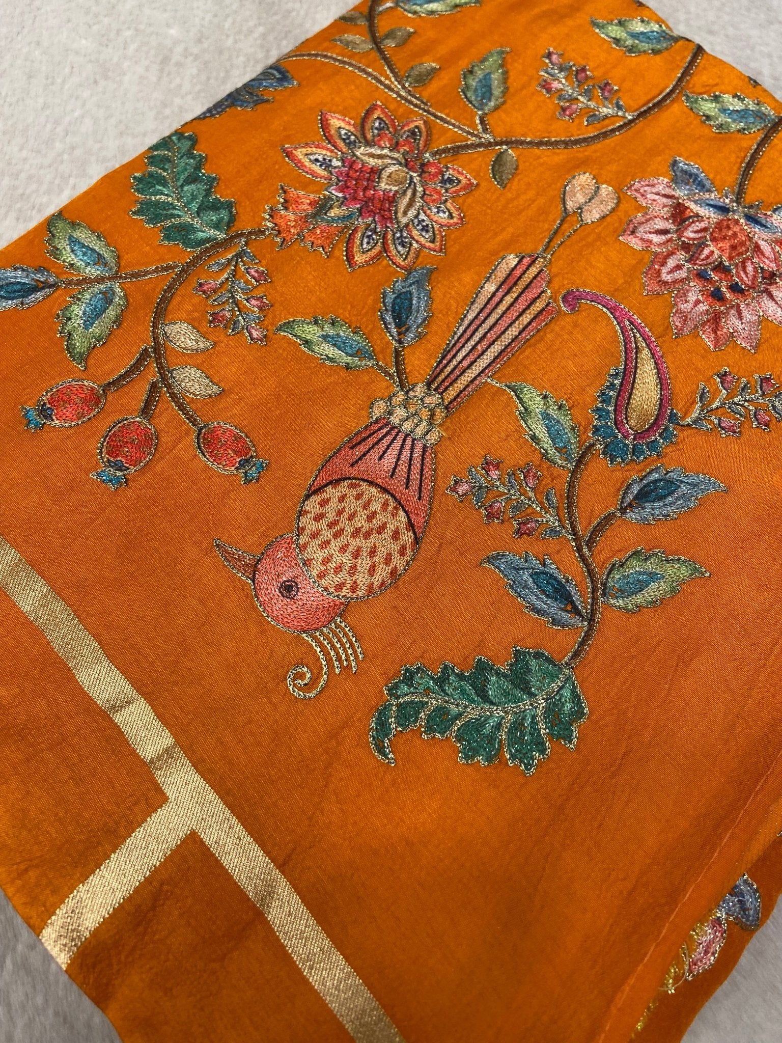 Premium Viscose Banarasi Saree With Work - Kanjeevaram Silk Mandir