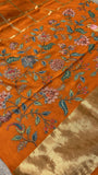 Premium Viscose Banarasi Saree With Work - Kanjeevaram Silk Mandir