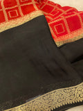 Premium viscose chinnon saree - Kanjeevaram Silk Mandir