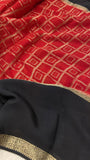 Premium viscose chinnon saree - Kanjeevaram Silk Mandir